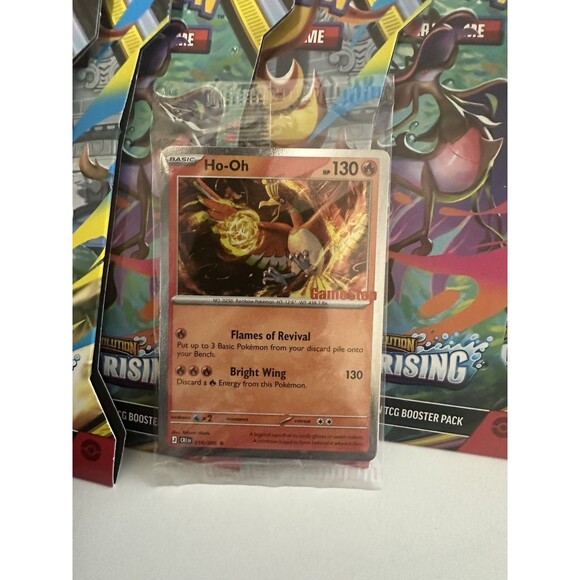 pokemon stamped cards Set of four (Pikachu, Vulpix, Jigglypuff and Charmander) Build-A-Bear Pokmon Celebrate 30 years of Pokmon with the Pokmon Day 2026 Collection GameStop Stamped PROMO Ho-Oh Pokemon